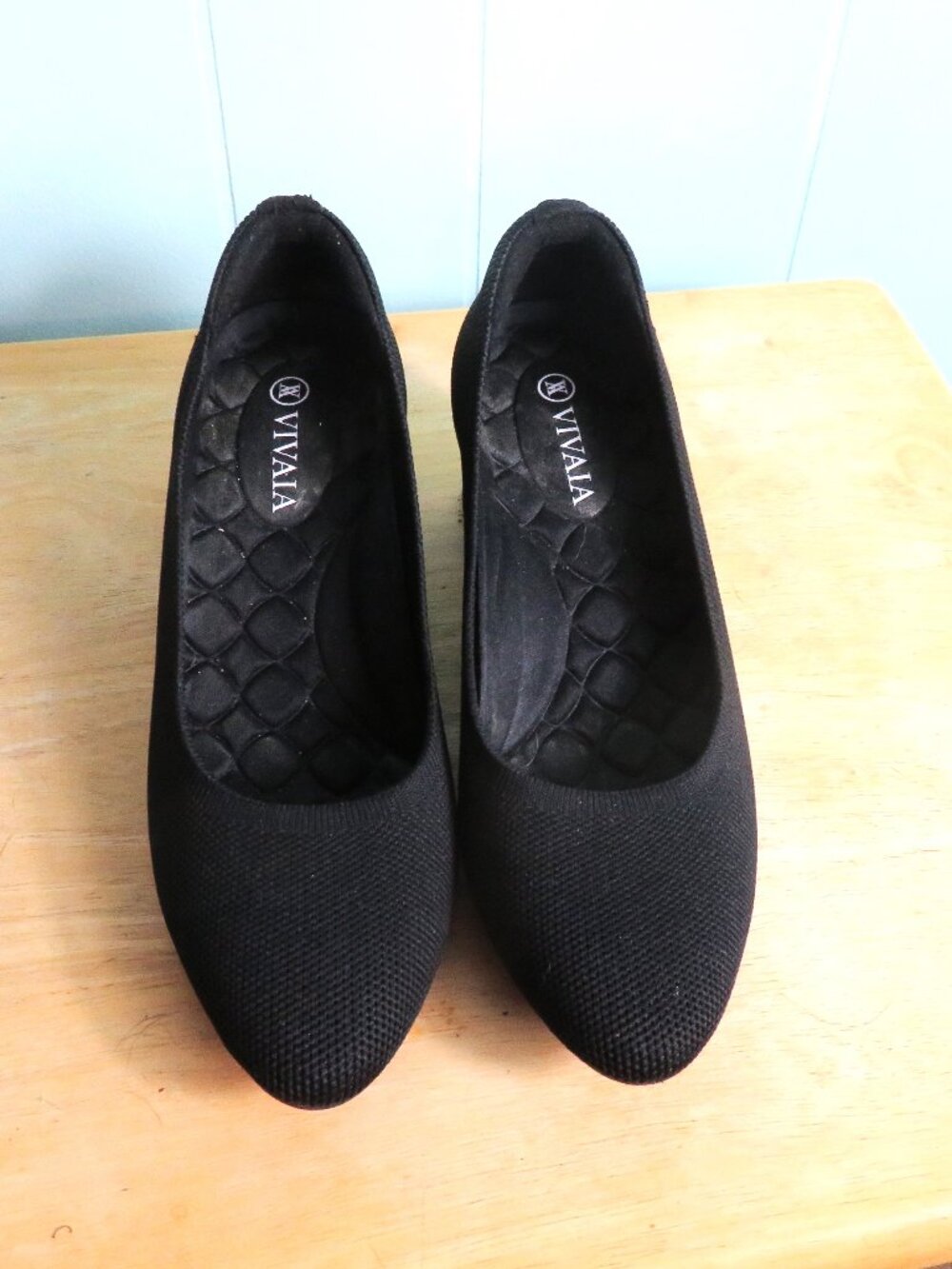 Vivaia Shoes Block Heels Size 35 Black
